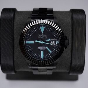 Invicta 16848 Pro Diver Legacy Date Black Stainless Steel Bracelet Watch